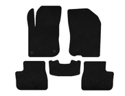 Peugeot 208 2012-2019 Tapis de sol textile Premium (noir) photo 1