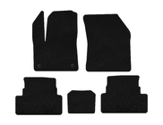 Peugeot 3008 2016-2023 Tapis de sol textile Premium (2016-2020, Noir) photo 1