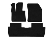 Peugeot 5008 2016-2023 Tapis de sol textile Premium (2016-2020, Noir) photo 1