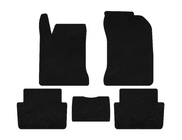 Renault Laguna 2001-2007 Tapis de sol textile Premium (SW, Noir) photo 1