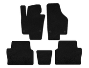 Seat Alhambra 2010- Tapis de sol textile Premium (2 rangées, noir) photo 1