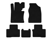 SsangYong Tivoli 2015- Tapis de sol textile Premium (Noir) photo 1