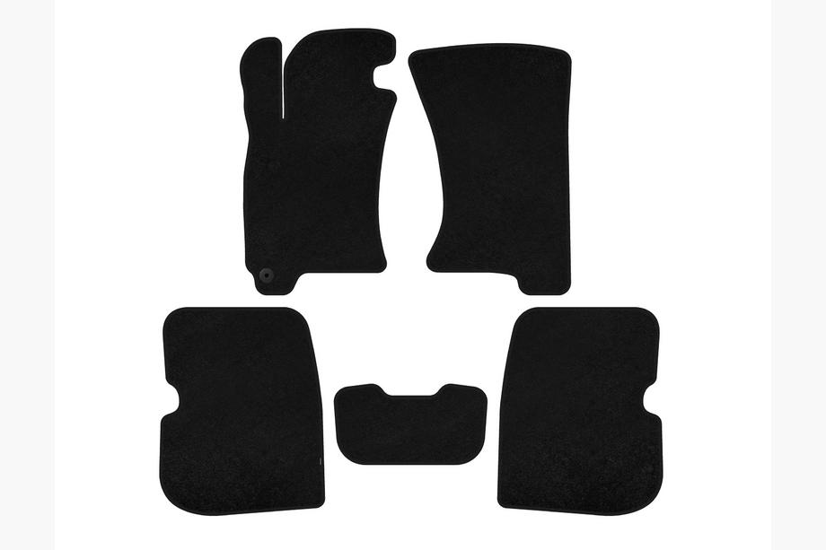 Subaru Forester 1997-2002 Tapis de sol textile Premium (Noir) Image