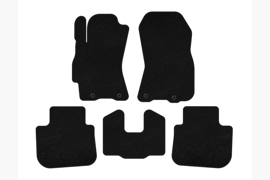 Subaru Outback 2009-2014 Tapis de sol textile Premium (Noir) Image
