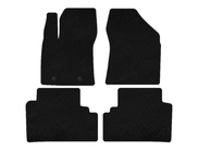 Toyota Avensis 2009-2018 Tapis de sol textile Premium (SD, Noir) photo 1