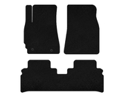 Toyota Highlander 2000-2008 Tapis de sol textile Premium (noir) photo 1