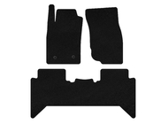 Toyota Hilux 2006-2015 Tapis de sol textile Premium V2 (noir) photo 1