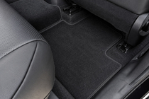 Toyota Rav 4 2019–2025 Tapis de sol textile Premium (Noir) photo 5