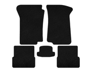 Volkswagen Golf 2 1983-1992 Tapis de sol textile Premium (noir) photo 1