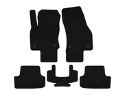 Volkswagen T-Roc 2017-2025 Tapis de sol textile Premium (5 portes, Noir) photo 1