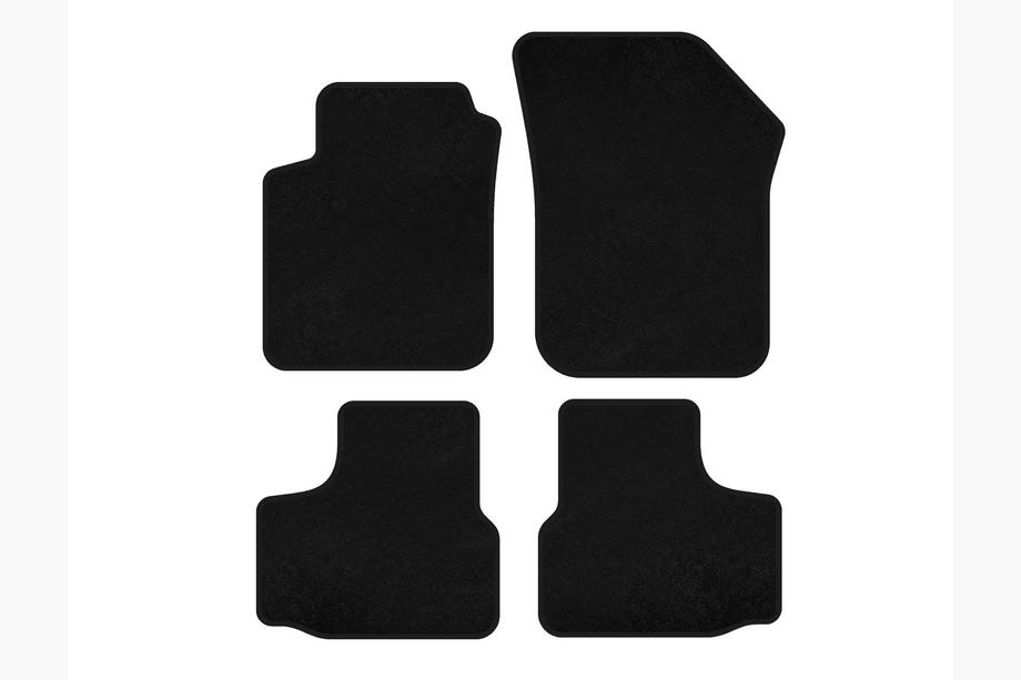 Volkswagen UP 2011-2023 Tapis de sol textile Premium (noir) Image