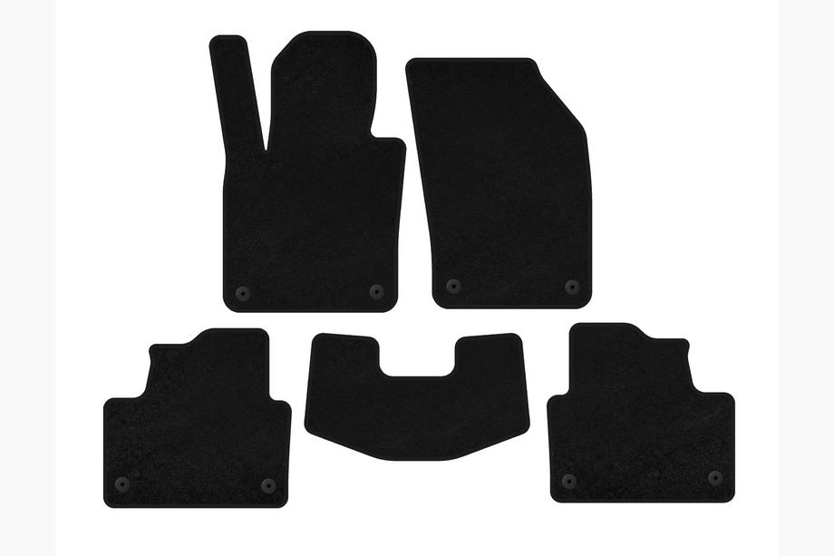 Volvo S60 2019- Tapis de sol textile Premium (noir) Image