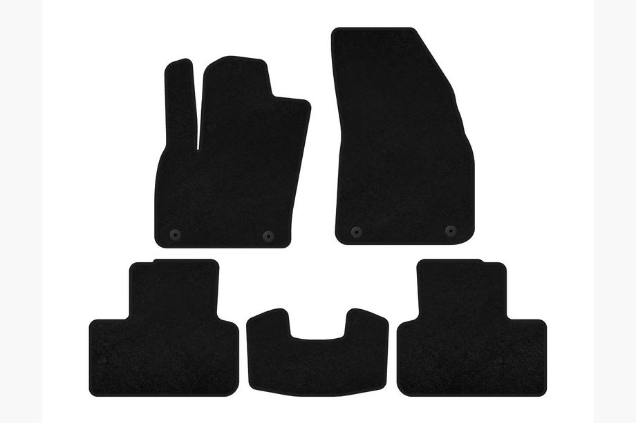 Volvo XC40 2018- Tapis de sol textile Premium (Noir) Image