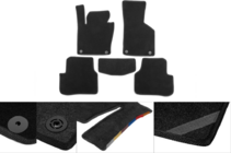 Honda Civic Sedan VII 2001-2006 Tapis de sol textile Classic (noir) photo 1
