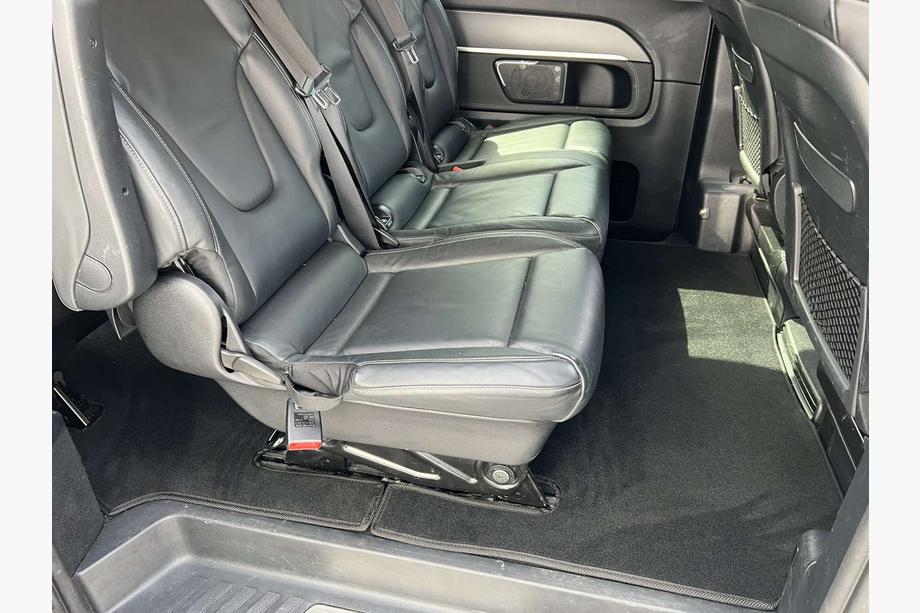 Mercedes Vito/V-class W447 2014- Tapis de sol textile Classic V-class ExtraLong 2 latéraux (Retrait uniquement, Ensemble complet, Noir) Photo 5