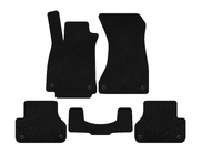 Audi A5 2016-2025 Tapis de sol textile Classic V1 (Berline, noirs) photo 1