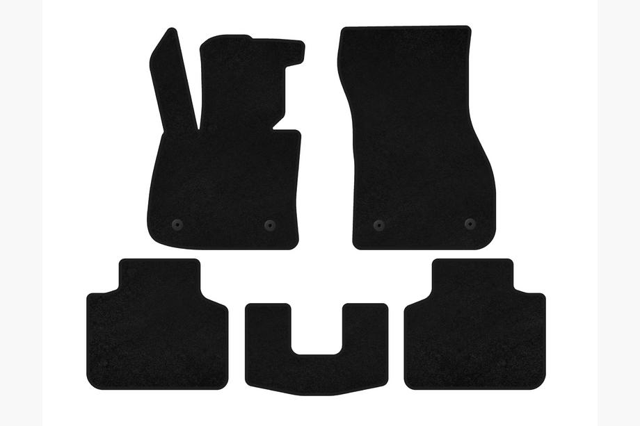 BMW 2 Series Active Tourer F45/F46 2014-2021 Tapis de sol textile Classic (pour F45, Noir) Photo 1