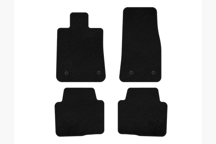 Cadillac CTS 2013-2019 Tapis de sol textile Classic (2013+, Noir) Image