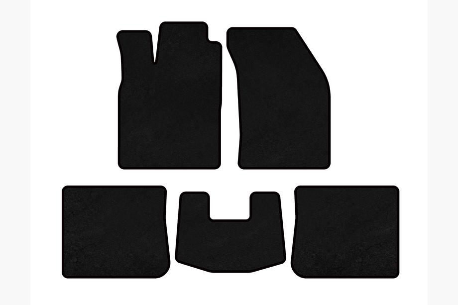 Chery Elara/Alia/Fora/A5 2006- Tapis de sol textile Classic (SD, Noir) Image