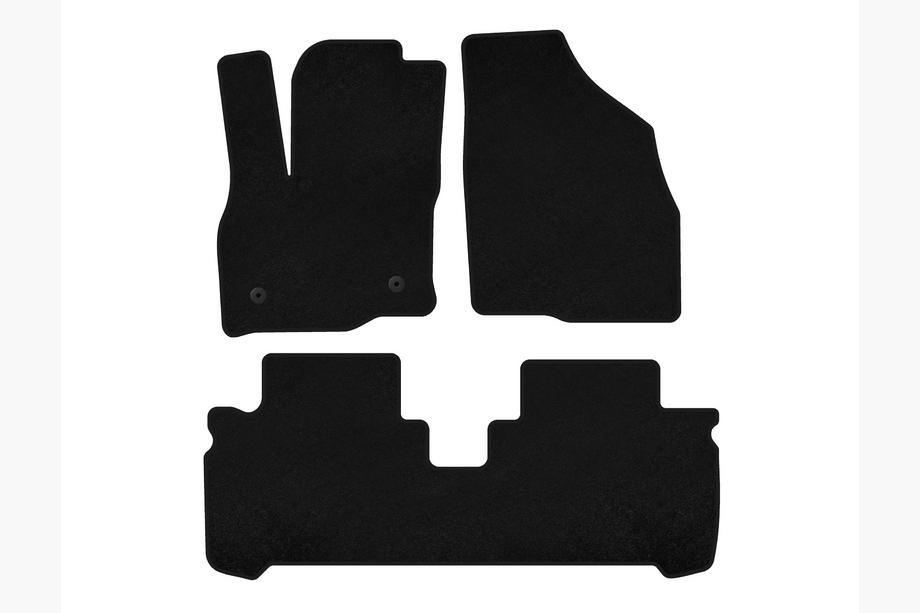 Chevrolet Bolt 2016-2023 Tapis de sol textile Classic (Noir) Image