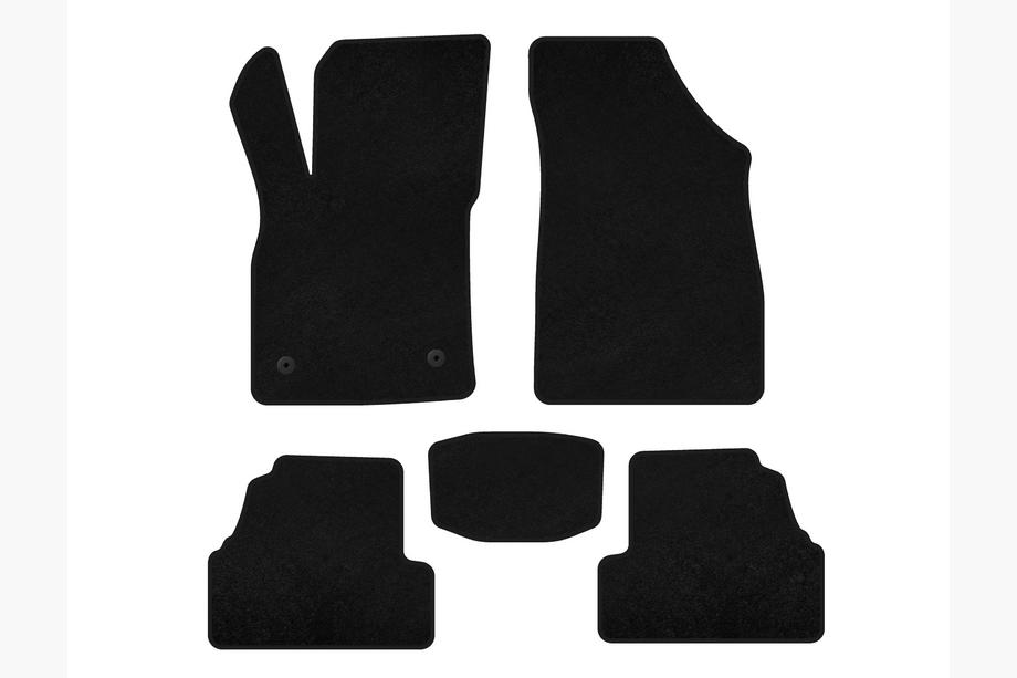 Chevrolet Trax 2012-2023 Tapis de sol textile Classic (2019-2023, Noir) Image