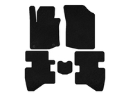 Citroen C-1 2005-2014 Tapis de sol textile Classic (HB, Noir) photo 1