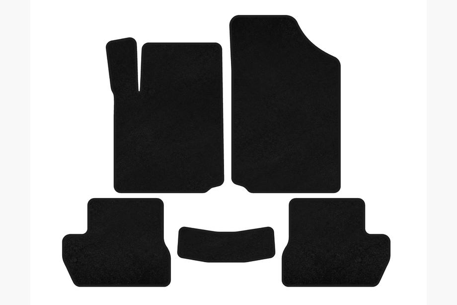 Citroen C-2 2003-2009 Tapis de sol textile Classic (Noir) Image
