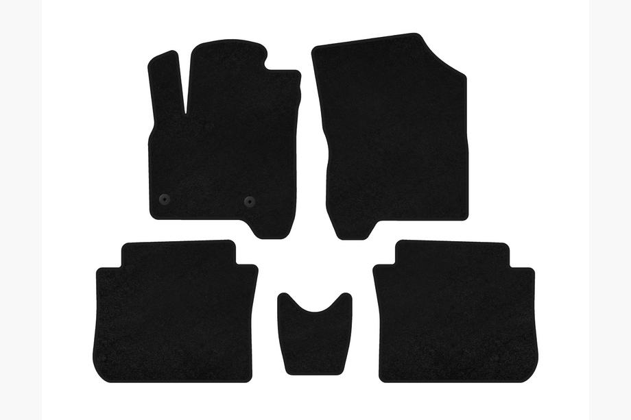 Citroen C-3 Picasso 2010-2017 Tapis de sol textile Classic (Noir) Image