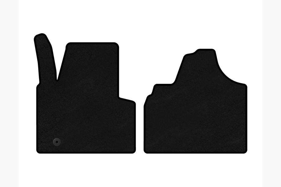 Citroen Jumpy 2007–2017 Tapis de sol textile Classic (Noir) Image