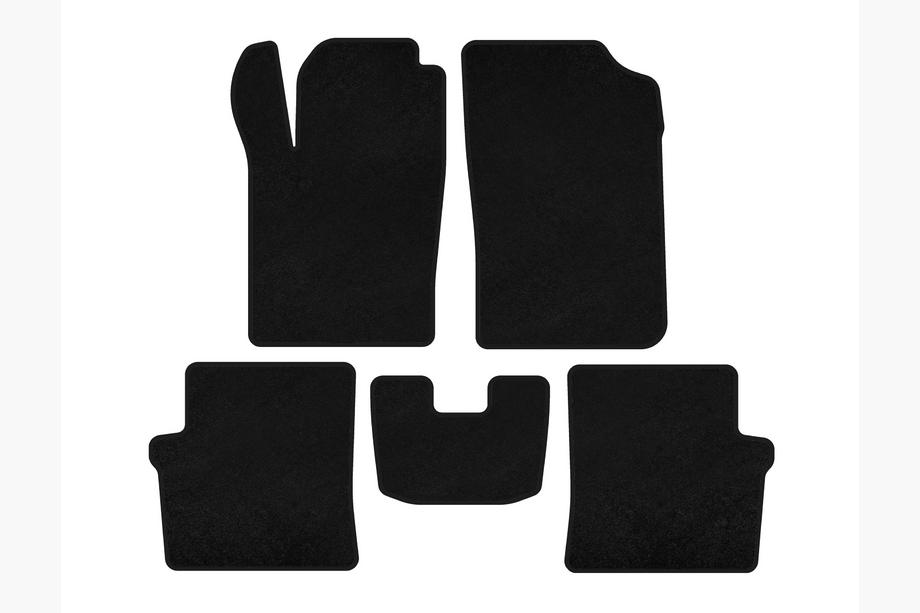 Citroen Xsara II 2000-2006 Tapis de sol textile Classic (HB, 5 portes, Noir) Image