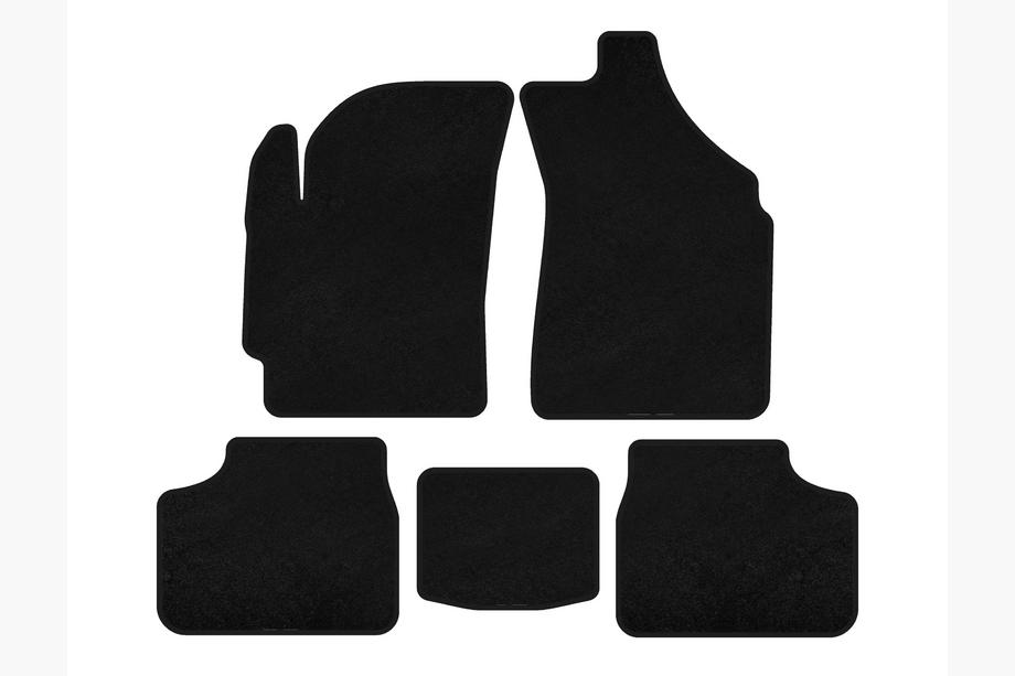 Daewoo Matiz 2009-2015 Tapis de sol textile Classic (Noir) Image