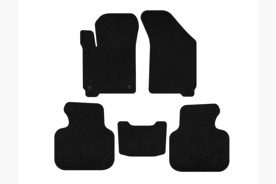 Dodge Journey 2008-2020 Tapis de sol textile Classic (2008-2011, Noir) Image