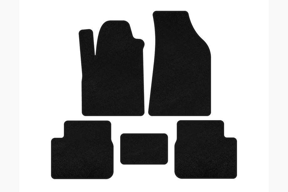 Fiat Bravo 2008-2016 Tapis de sol textile Classic (Noir) Image