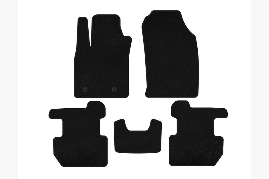 Ford Ecosport 2013-2022 Tapis de sol textile Classic (2018-2022, Noir) Image