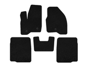 Ford Explorer 2011-2019 Tapis de sol textile Classic (2 rangées, 2011-2015, Noir) photo 1