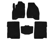 Ford Explorer 2011-2019 Tapis de sol textile Classic (2017-2019, 2e rangée, 7 places, Noir) photo 1
