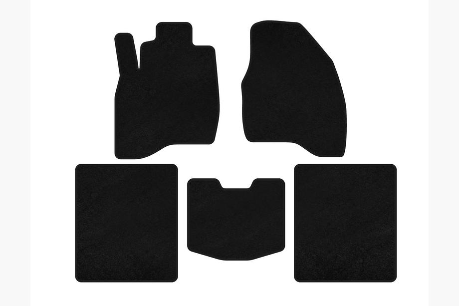 Ford Explorer 2011-2019 Tapis de sol textile Classic (2015-2019, 5 places, Noir) Image