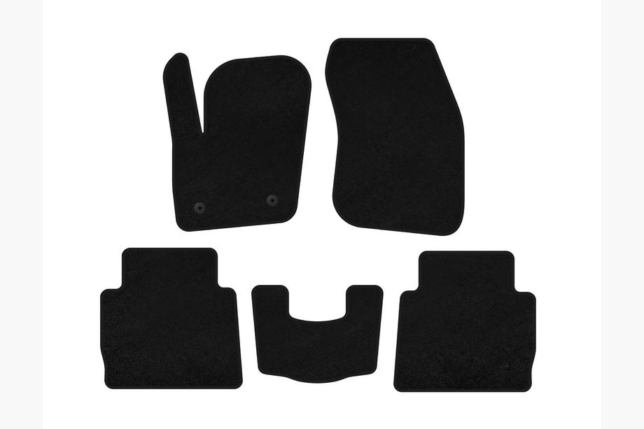 Ford Fusion 2012-2020 Tapis de sol textile Classic (SD, Noir) Image