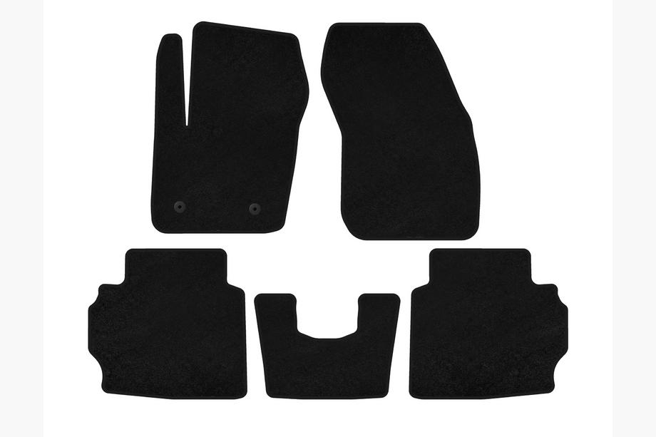 Ford Mondeo 2014-2022 Tapis de sol textile Classic (LB, Noir) Image