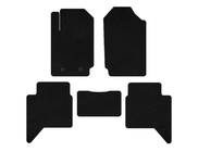 Ford Ranger 2011–2022 Tapis de sol textile Classic (Noir) photo 1