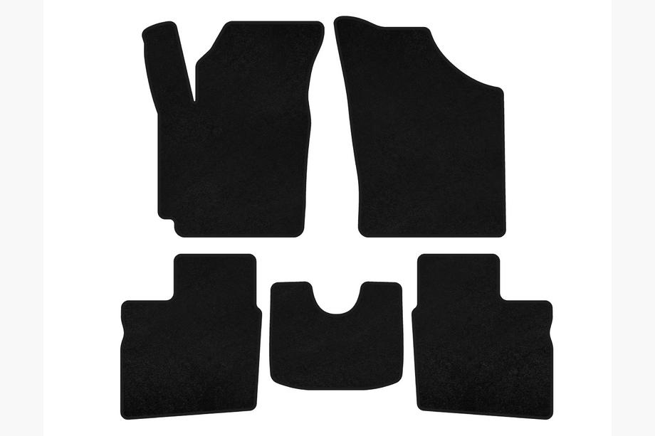 Geely CK-1 2005-2008 Tapis de sol textile Classic (2005-2009, SD, Noir) Image