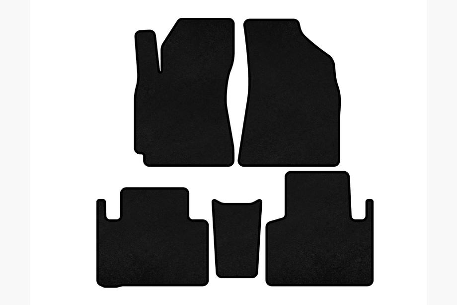 Geely Emgrand X7 2011- Tapis de sol textile Classic (Noir) Image
