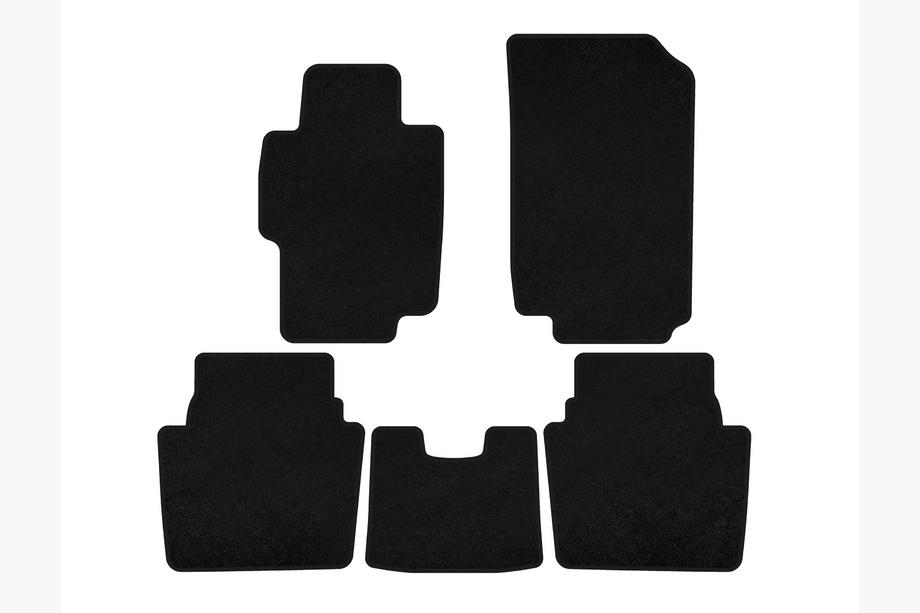 Honda Accord VII 2002-2007 Tapis de sol textile Classic (SD, Noir) Image