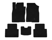 Honda Civic Sedan X 2016-2021 Tapis de sol textile Classic (SD, Noir) photo 1