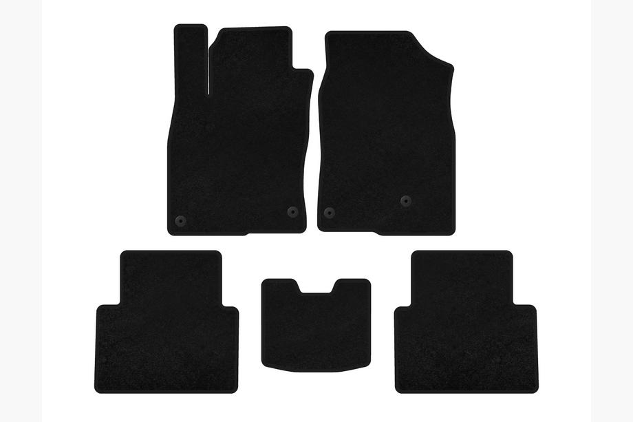 Honda Civic Sedan X 2016-2021 Tapis de sol textile Classic (SD, Noir) Image