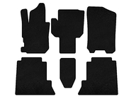 Honda FR-V 2004-2009 Tapis de sol textile Classic (Noir) photo 1