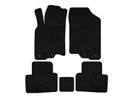 Honda Insight II 2009-2014 Tapis de sol textile Classic (HB, Hybride, Noir) photo 1