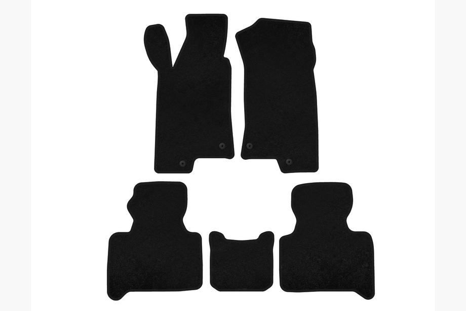 Hummer H3 2005-2010 Tapis de sol textile Classic (Noir) Image