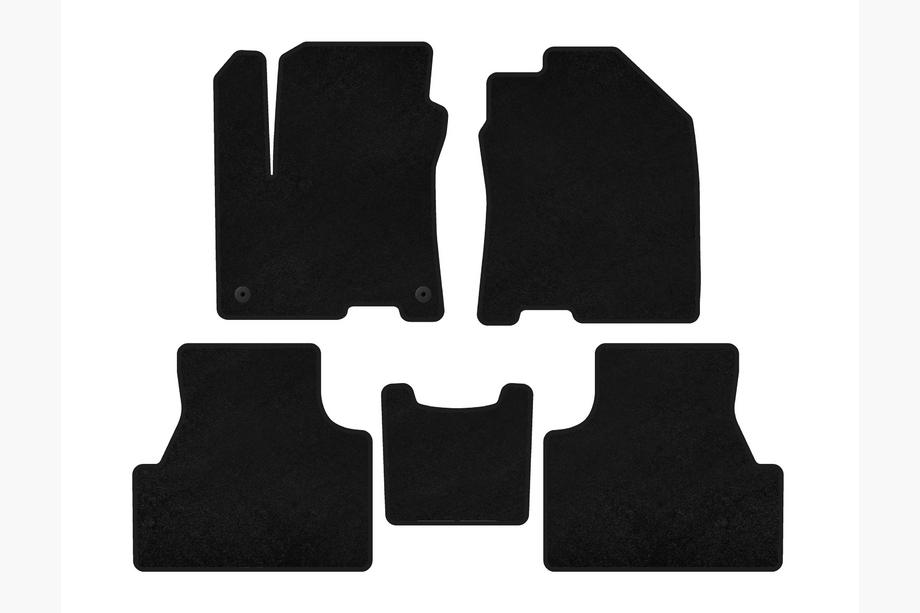 Hyundai Encino EV 2019- Tapis de sol textile Classic (2019-2020, Électrique, Noir) Image