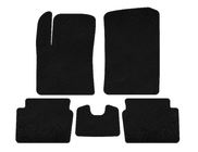 Hyundai I-10 2008-2013 Tapis de sol textile Classic (HB, Noir) photo 1